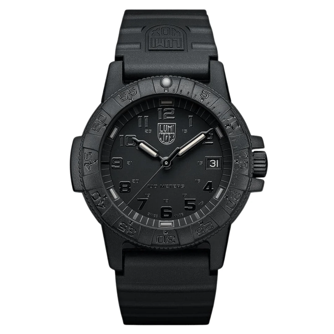 Luminox Leatherback SEA Turtle, 39 mm, Outdoor Watch, Blackout XS.0301.BO.L 39 mm kol saati