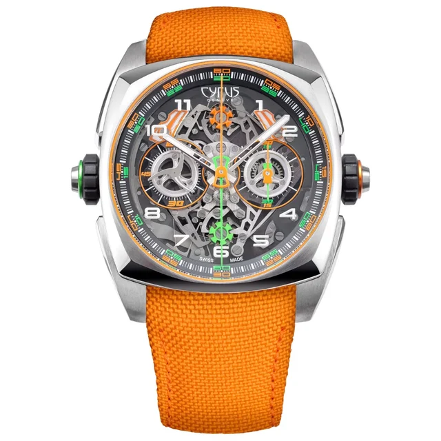Cyrus Klepcys Dice Saffron 539.508.TT.C kol saati