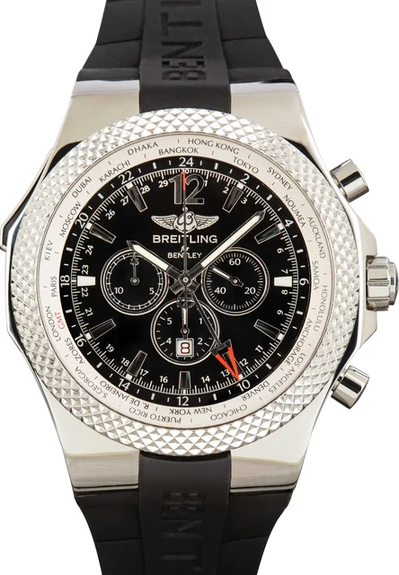 Breitling Bentley GMT Limited Edition Stainless Steel A47362 kol saati