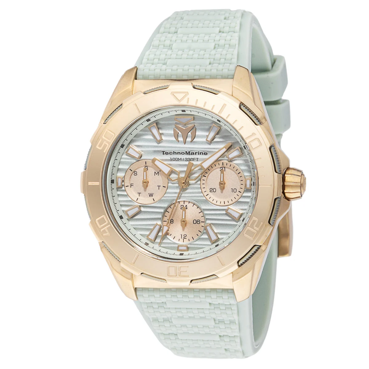 Technomarine Seven Seas Watch - 36mm. Green (TM-725043) 36 mm kol saati