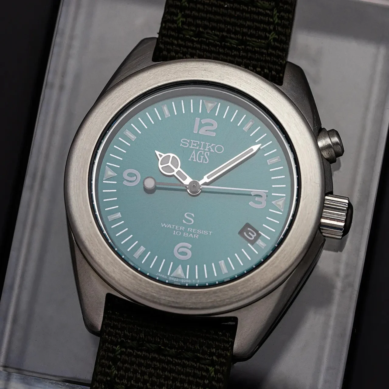 Seiko Sus Ags 5M22-6C30 42 mm kol saati