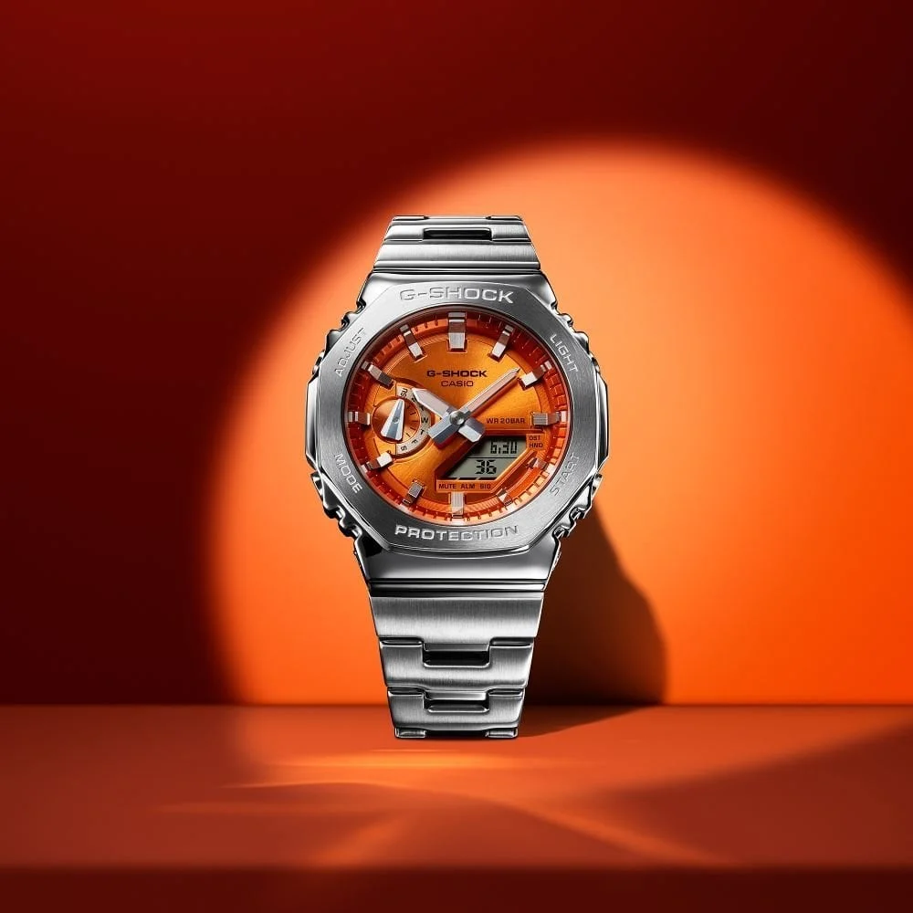 Casio G-shock G-steel GM-2110D-4ADR 44.4 mm kol saati