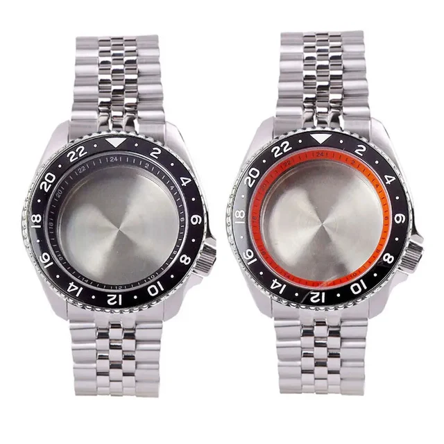 Tandorio skx Watch Case 20ATM Waterproof Diver fit NH34 NH35A NH36A SSK001 Sapphire Glass 