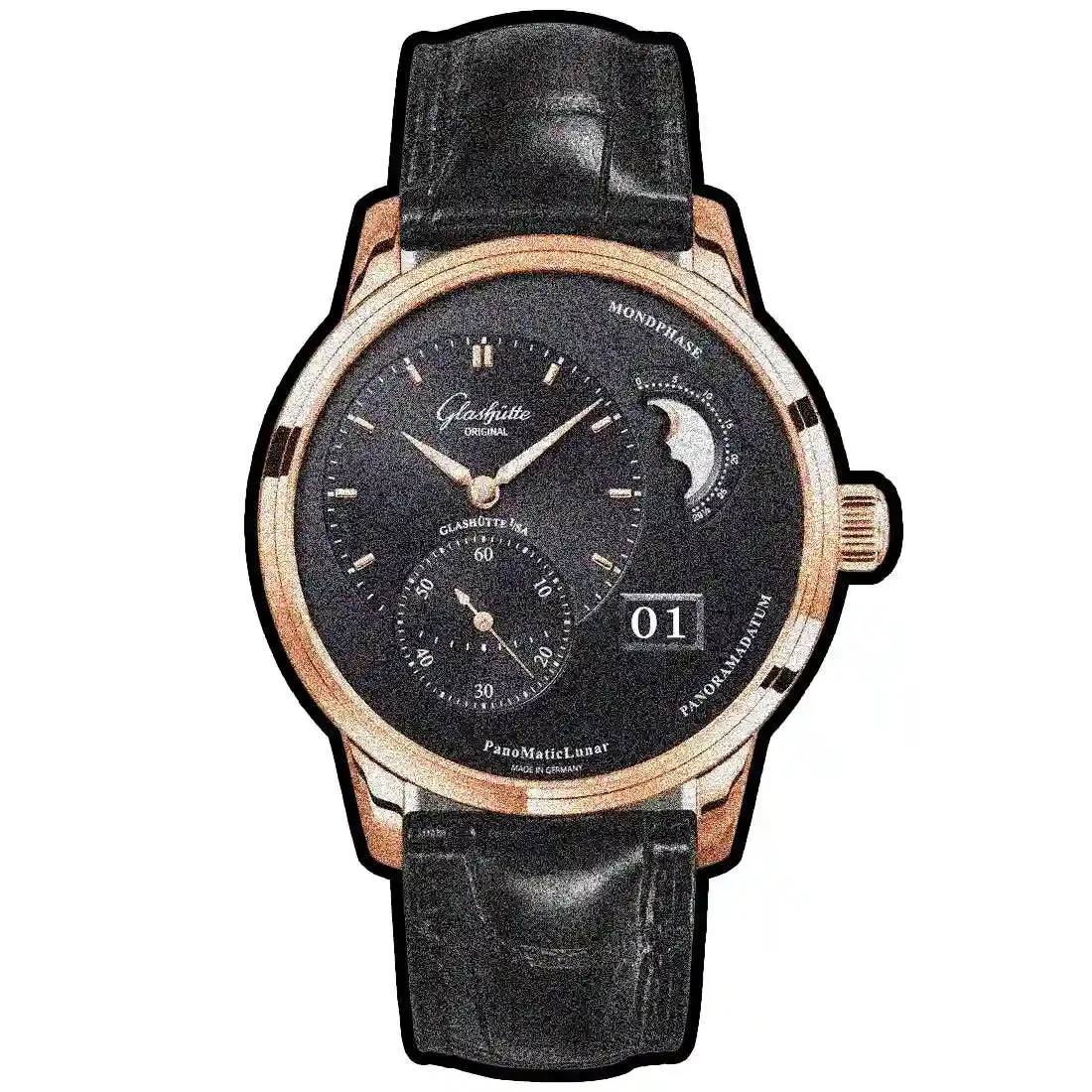 Glashutte Original Glashütte Original 47547 40 mm kol saati