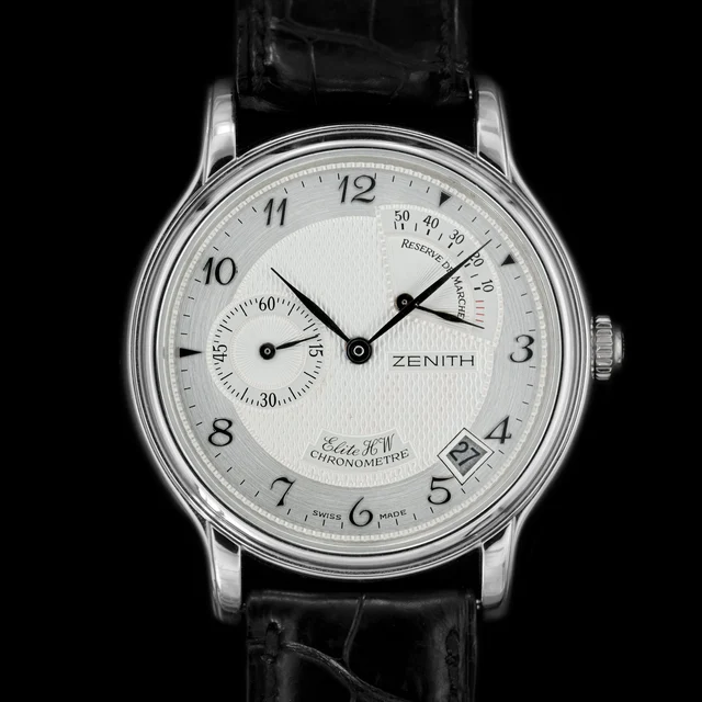 Zenith Elite Power Reserve Chronomaster Platinum ref.39.0240 kol saati