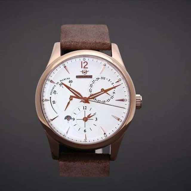 Matt Arend L'atelier Dual Time Rosegold / White MA 759 L'ATELIER DUAL TIME ROSEGOLD / WHIT