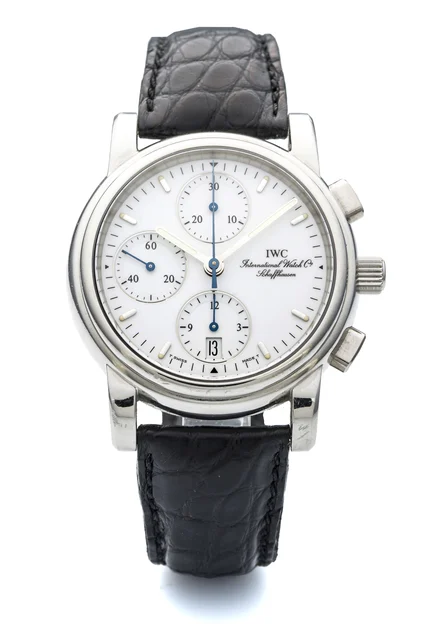 IWC IWC, REF. 3703, AMALFI CHRONOGRAPH, PLATINUM A rare and unusual, self-winding platinum