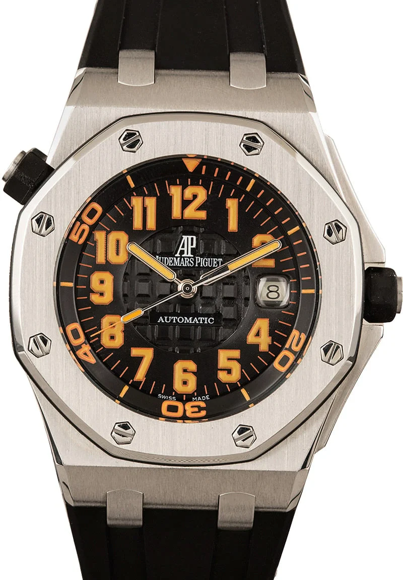 Audemars Piguet Royal Oak Offshore Orange Scuba 15071ST.OO.D002CA.01 42 mm kol saati