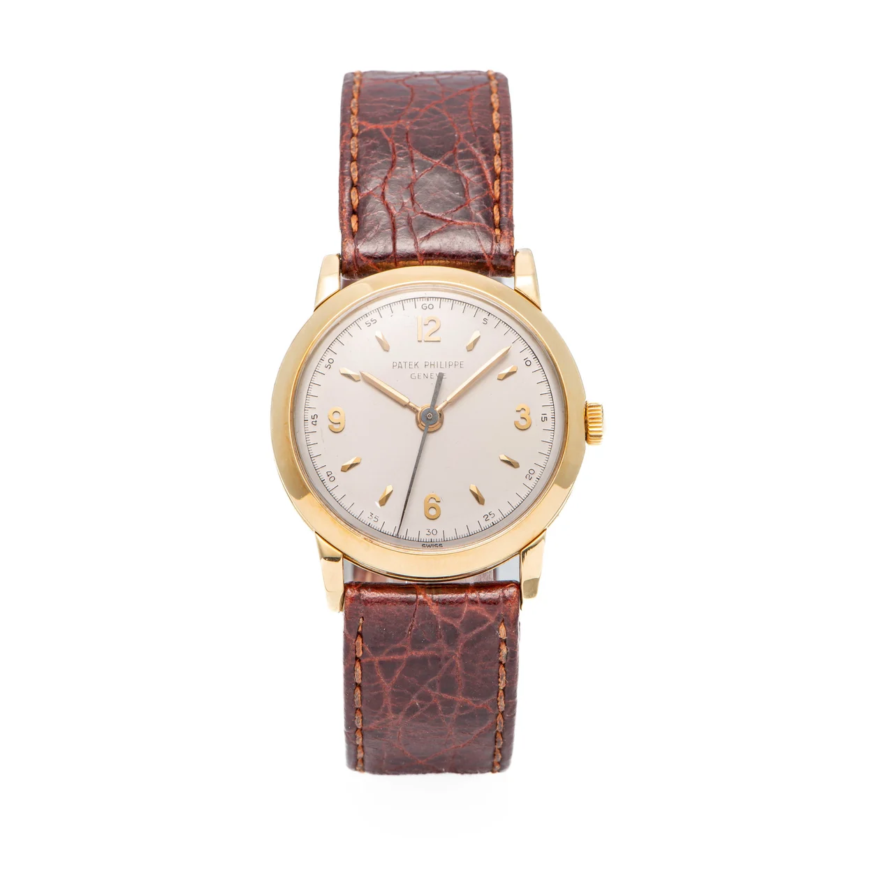 Patek Philippe Ref. 2466, Yellow gold, retailed by Serpico Y Laino. kol saati