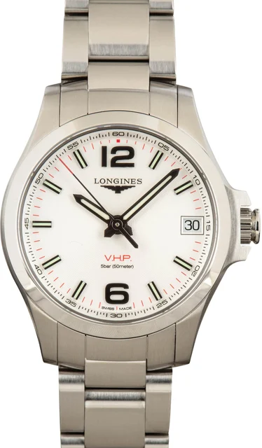Longines Conquest V.H.P Stainless Steel L3.316.4.76.6 kol saati
