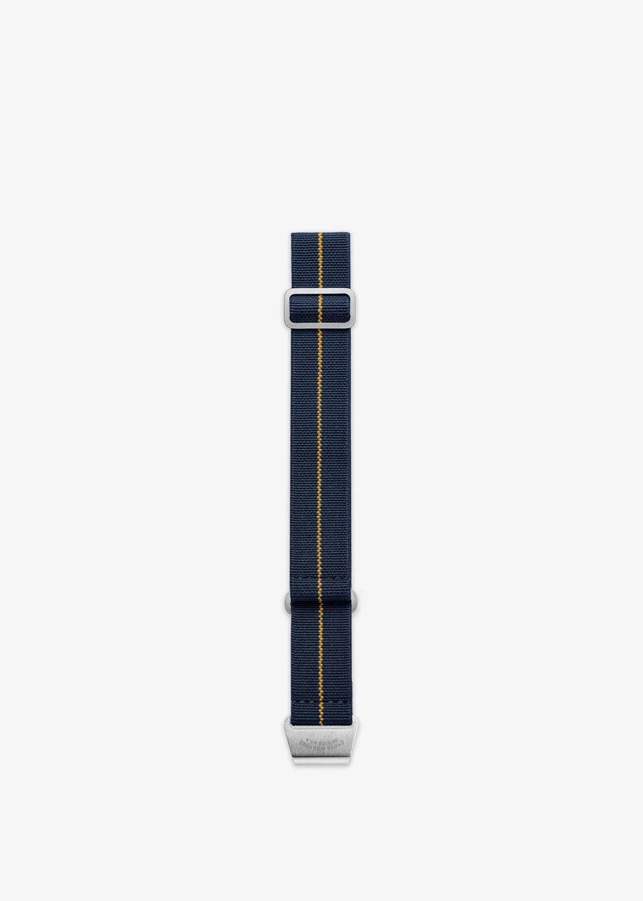 Serica Watches Sangle 'PLD' Bleu Louise NYLON-BLUE kol saati