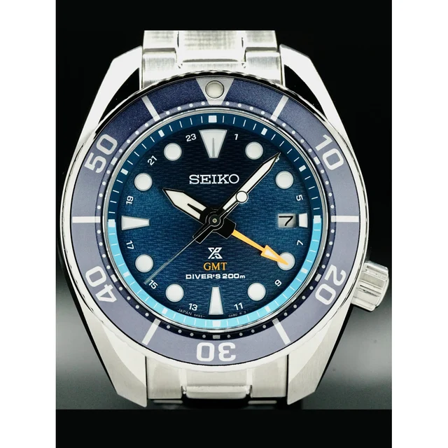 Seiko Prospex Sea Sumo Solar GMT Blue 210000039102 kol saati