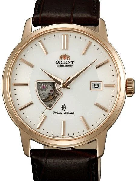 Orient Eminence Automatic Dress Watch with Open Heart, Sapphire Crystal #DW08002W 41 mm kol saati