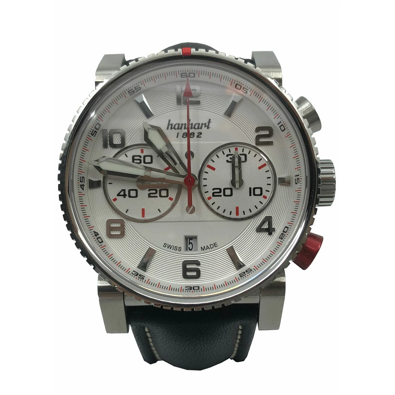 Hanhart Primus Racer Silver Dial CZ200 kol saati