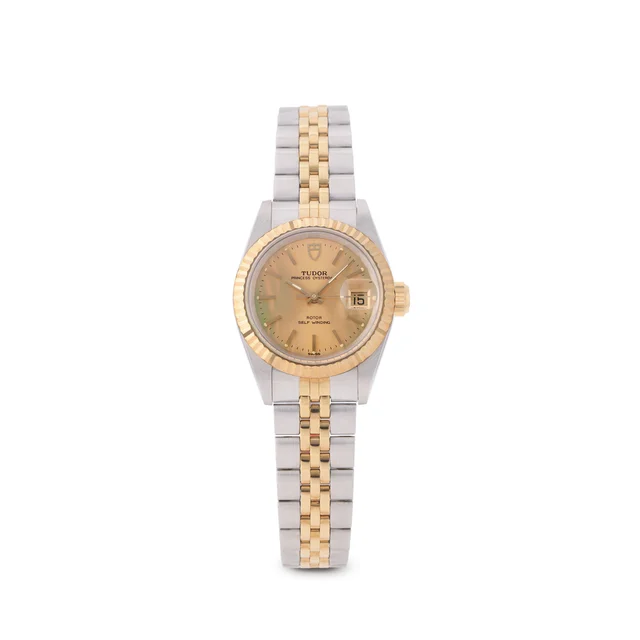 Tudor TUDOR, REF. 92413, PRINCESS OYSTERDATE, 18K YELLOW GOLD AND STEEL kol saati