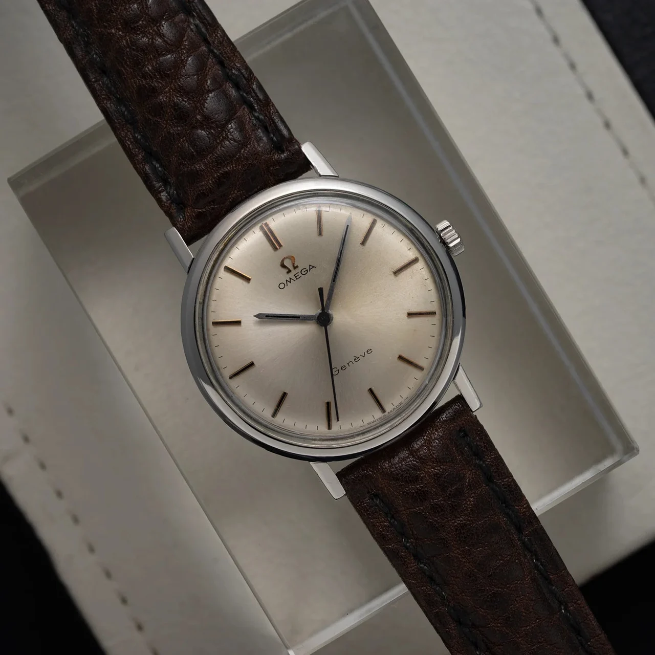 OMEGA Geneve, Ref. 131.019, Cal. 601, 1969 39 mm kol saati