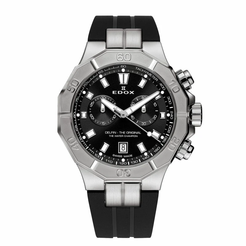 EDOX 10113-3CA-NIN 43 mm kol saati