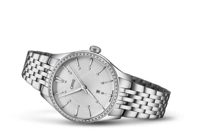 Oris Artelier Date Diamonds 01 561 7724 4951-07 8 17 79 kol saati