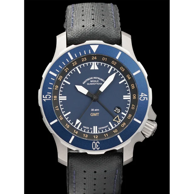 Muhle Glashutte Mühle Glashütte M1-28-62-KB Seebataillon GMT 210000076679 kol saati