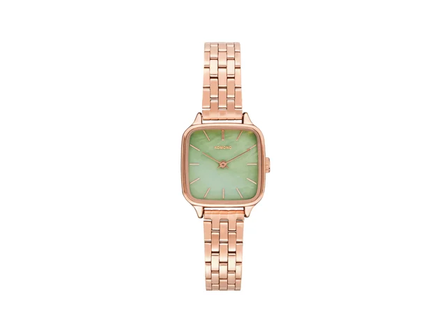 Komono Kate Estate Rose Gold Sage KOM-W4287 kol saati