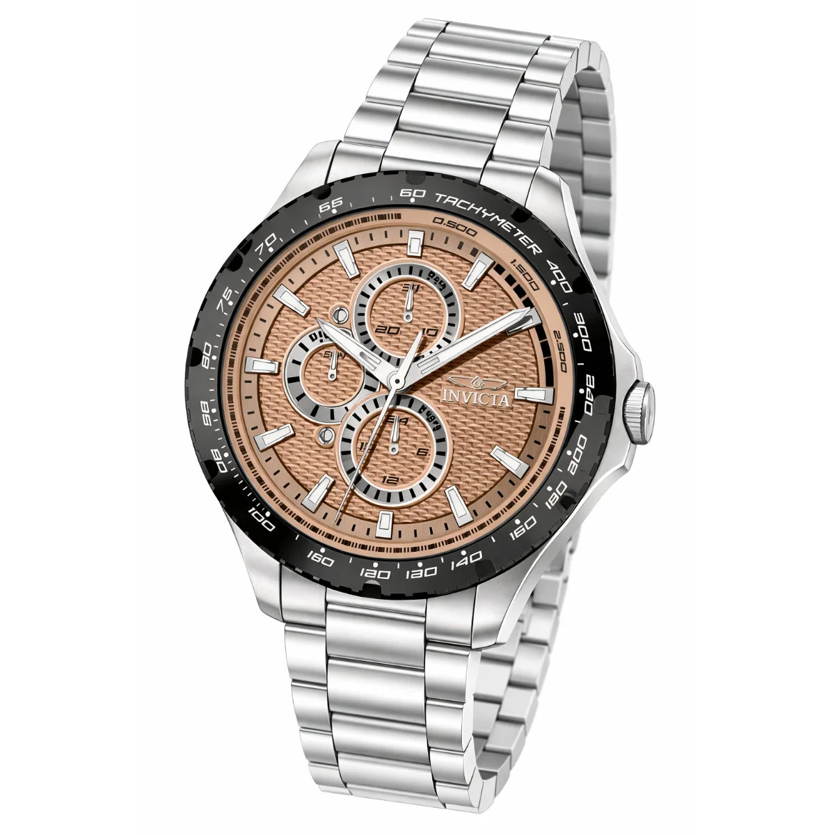 Invicta Aviator Watch - 44mm. Steel (50102) 44 mm kol saati