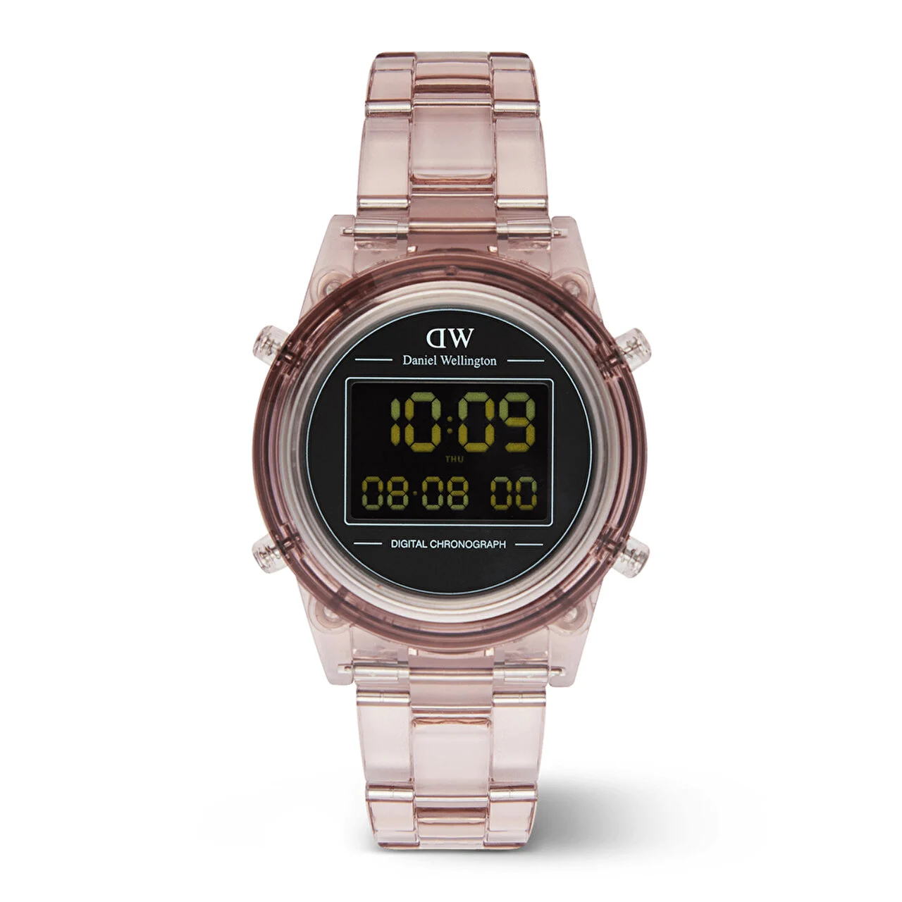 DANIEL WELLINGTON Retro Digital Dark Pink DW00600764 36 mm kol saati