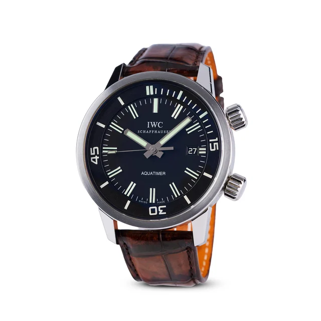 IWC IWC REF. IW323101, VINTAGE COLLECTION AQUATIMER, STEEL kol saati