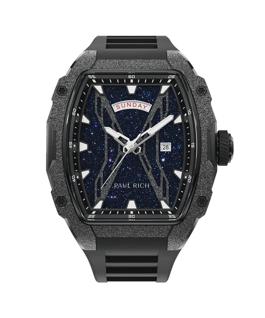Paul Rich Astro Day & Date 5188Bblack kol saati