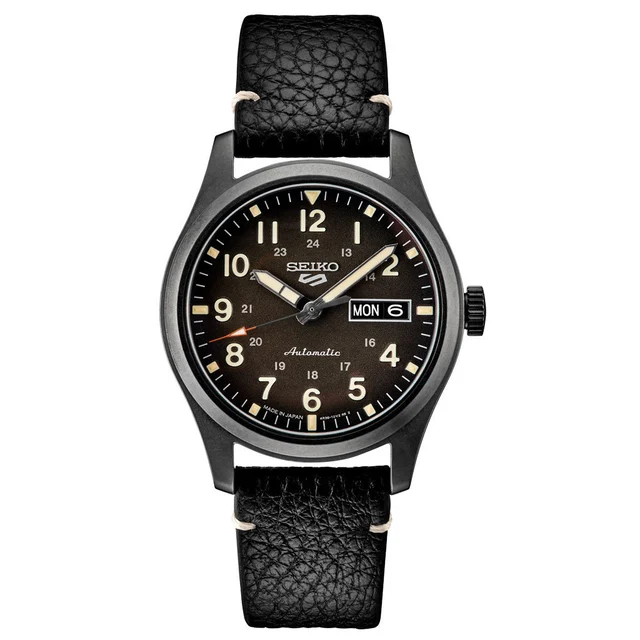 Seiko Sports 24-Jewel Automatic Watch with Brown Ombré Dial #SRPG41 kol saati