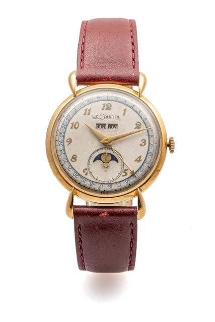 Lecoultre LECOULTRE, REF. 2722, TRIPLE DATE MOONPHASE, YELLOW GOLD kol saati