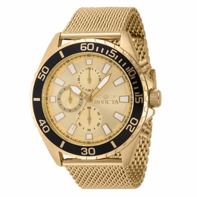 Invicta Pro Diver Nexodus Watch - 46mm. Gold (46275) kol saati