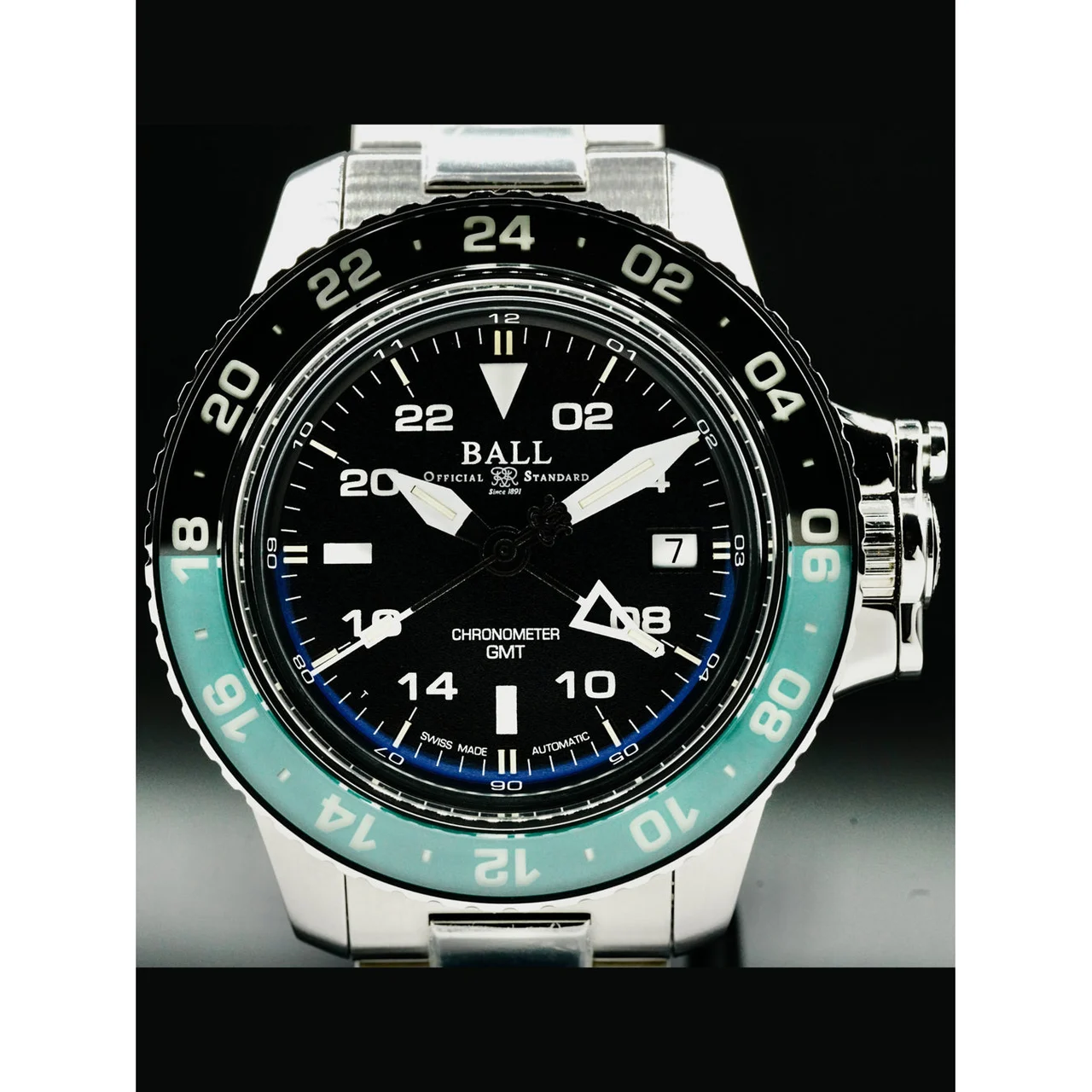 Ball Engineer Hydrocarbon AeroGMT II 40mm DG2118C-S11C-BK 210000007829 40 mm kol saati