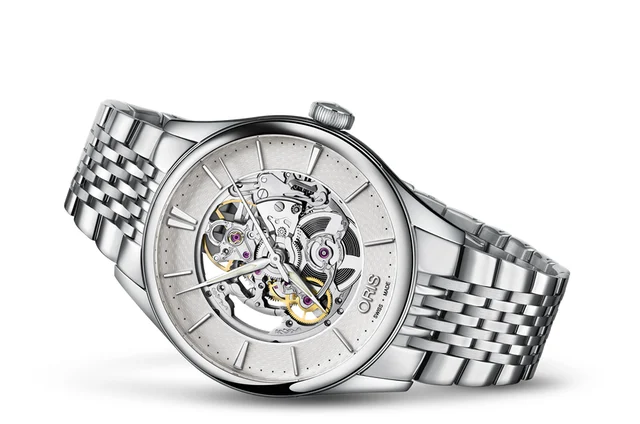 Oris Artelier Skeleton 01 734 7721 4051-07 8 21 79 kol saati