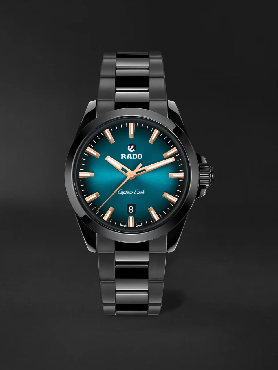 Rado Captain Cook Discover R32279322 40.7 mm kol saati