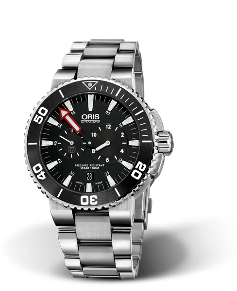 Oris Regulateur “Der Meistertaucher” 01 749 7677 7154-Set 43 mm kol saati