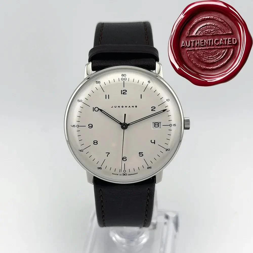 Junghans Max Bill Automatic 38mm Silver Dial 041/4461.02 Max Bill Automatic 38mm Silver Dial 041/4461.02 – Brand New 38 mm kol saati