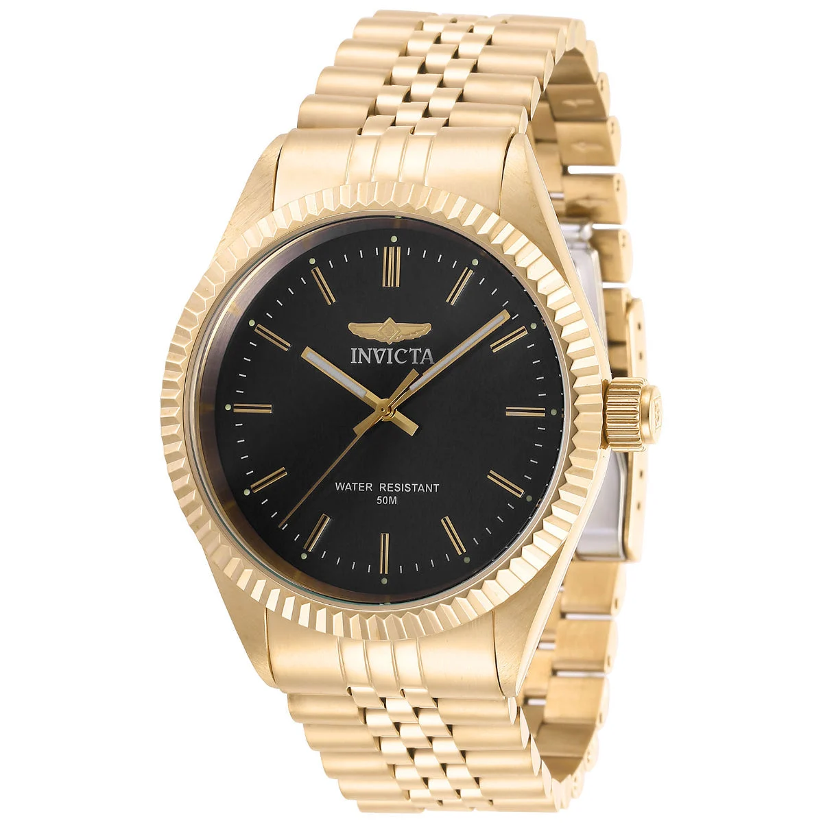 Invicta Specialty Lumeris Watch - 43mm, Gold (29383) 43 mm kol saati