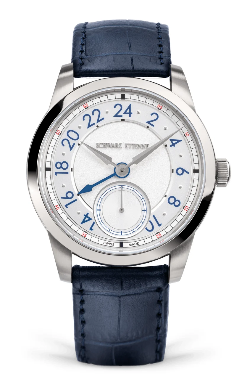 Schwarz Etienne WCL39GMTAS16TIALBCLA 39 mm kol saati