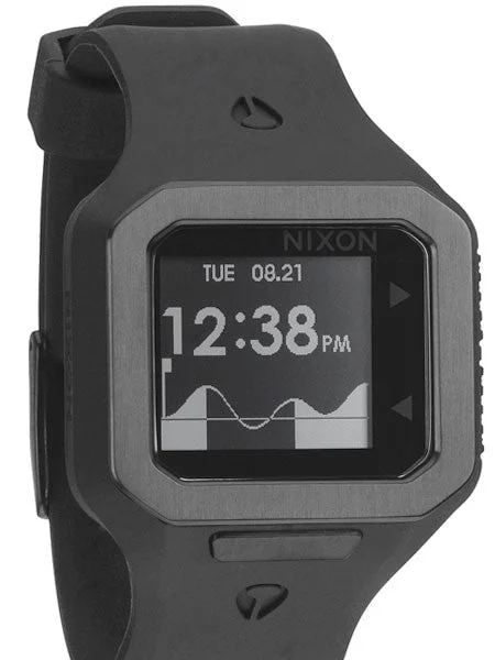 Nixon Super Tide-Telling Watch with Custom Digital Module #A316-001 kol saati