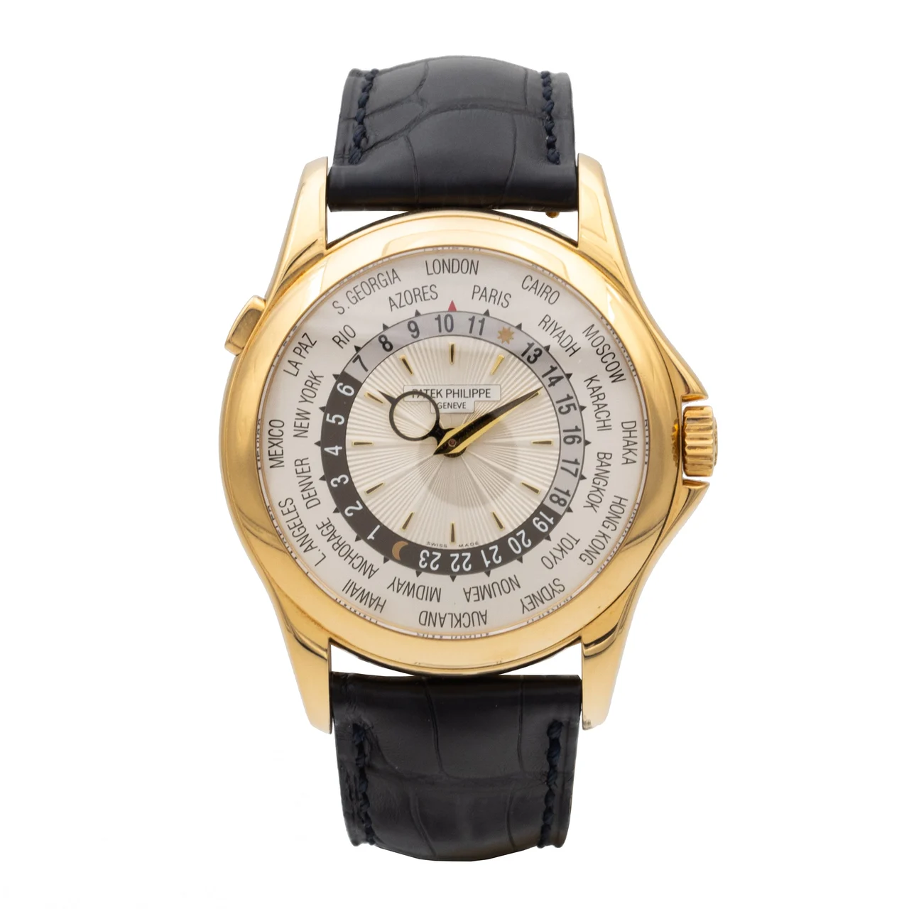 Patek Philippe Worldtime Réf: 5130J-001 39 mm kol saati