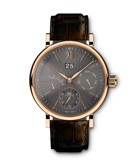 IWC Portofino Hand Wound Day Date IW516203 kol saati