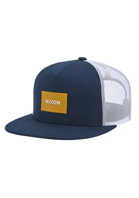 Nixon US Team Trucker Hat - Midnight Blue / Dark Yellow C2167-3452-00 kol saati