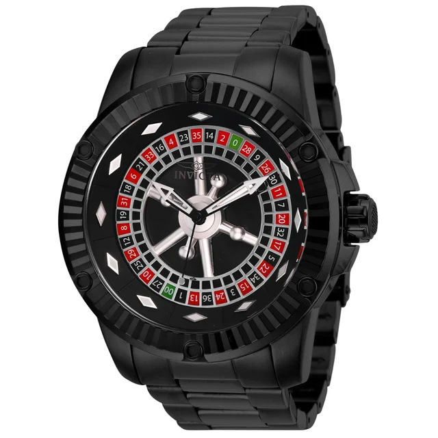 Invicta Specialty Roulette Automatic Watch - 52mm, Black (ZG-28712) kol saati