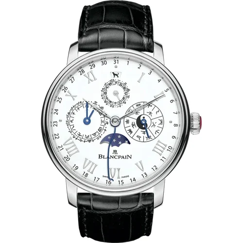 Blancpain Villeret Calendrier Chinois Traditionnel 0888F 3431 55B 45.2 mm kol saati