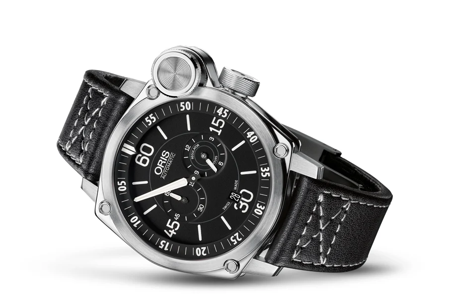 Oris "Der Meisterflieger" 01 749 7632 4194-Set LS 42.7 mm kol saati