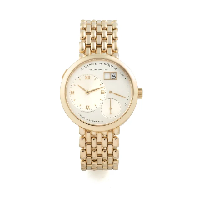 A. Lange & Sohne LANGE & SOHNE, REF. 151.021, LANGE 1, INTEGRATED BRACELET, YELLOW GOLD ko