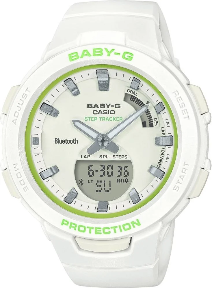 Casio Baby-g G-squad BSA-B100SC-7ADR 41.4 mm kol saati