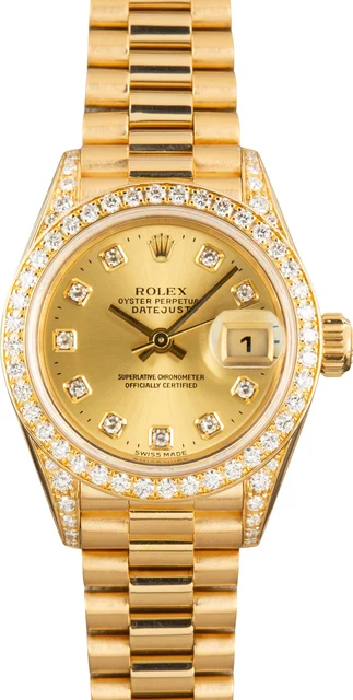 Rolex Datejust Ref 79158 Yellow Gold kol saati