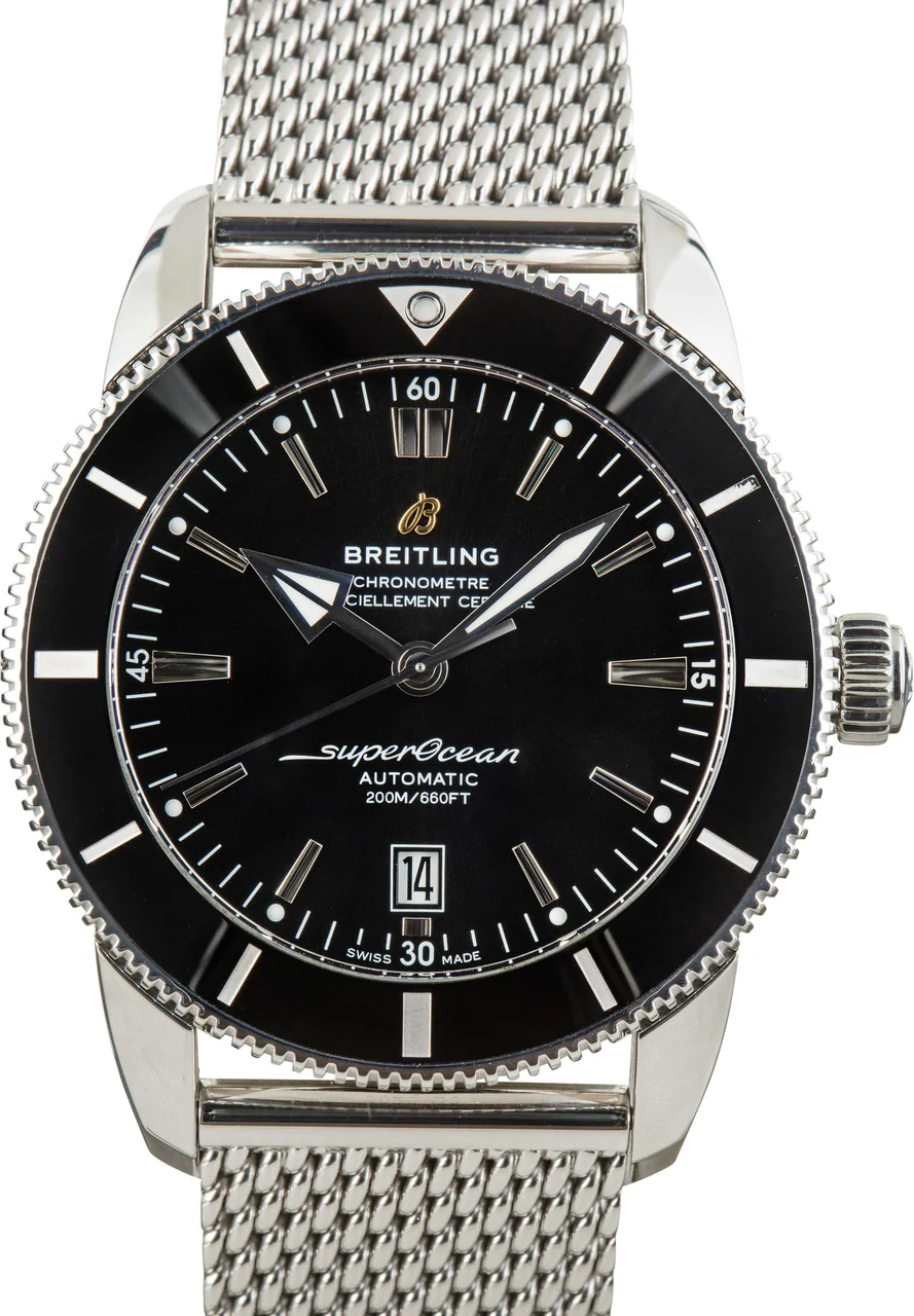 Breitling Superocean Heritage B20 Black Dial AB202012/BF74 46 mm kol saati