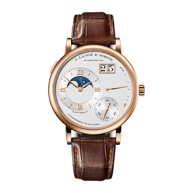 A. Lange & Sohne Grand Lange 1 Moon Phase Rose Gold A. Lange & Sohne 139.032 Grand Lange 1
